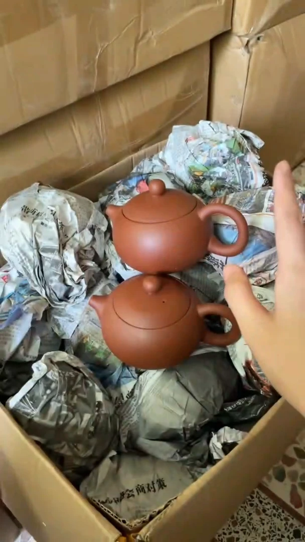 茶壶紫砂2个紫砂壶230毫升瑕疵介意勿拍