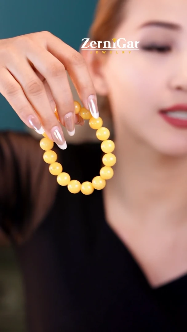 未镶嵌颈饰琥珀天然琥珀手链