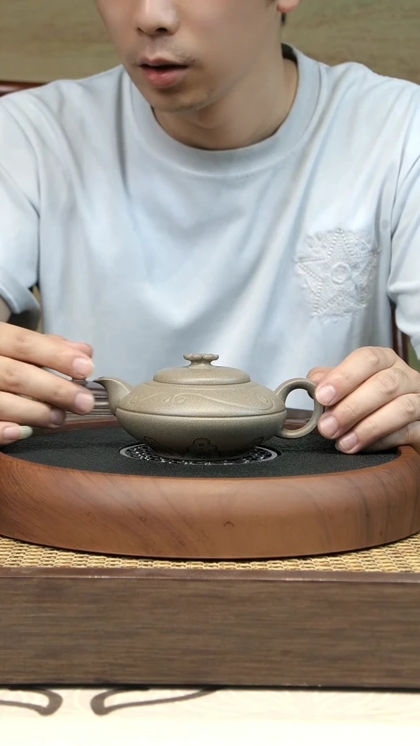 茶壶紫砂吴奇敏华健徒弟柯沁钰双如意壶