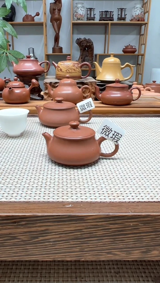 原矿朱泥全手 微瑕明炉 60cc