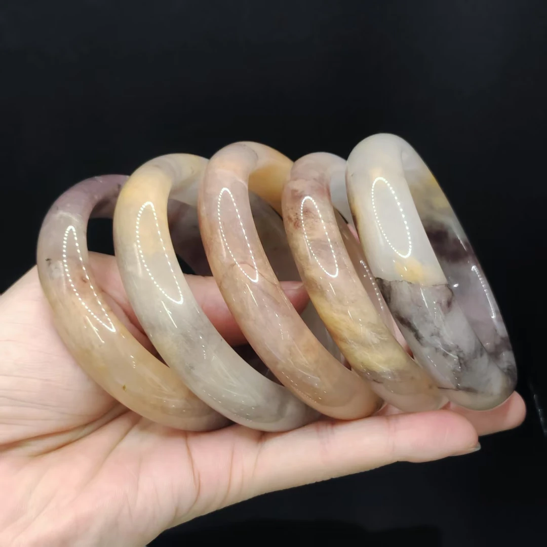 【李想精选】黄龙玉宽条手镯【多样性发其一】圈口52-64mm