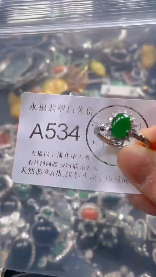 翡翠未镶嵌吊坠(不含链)534
