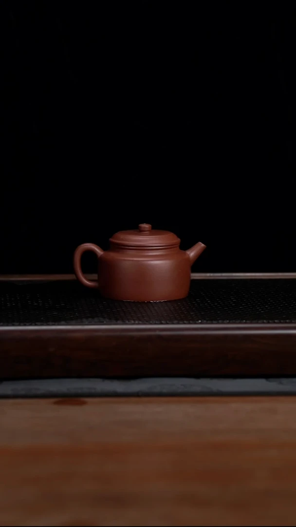 茶壶紫砂120cc黄龙山原矿底槽清德钟14