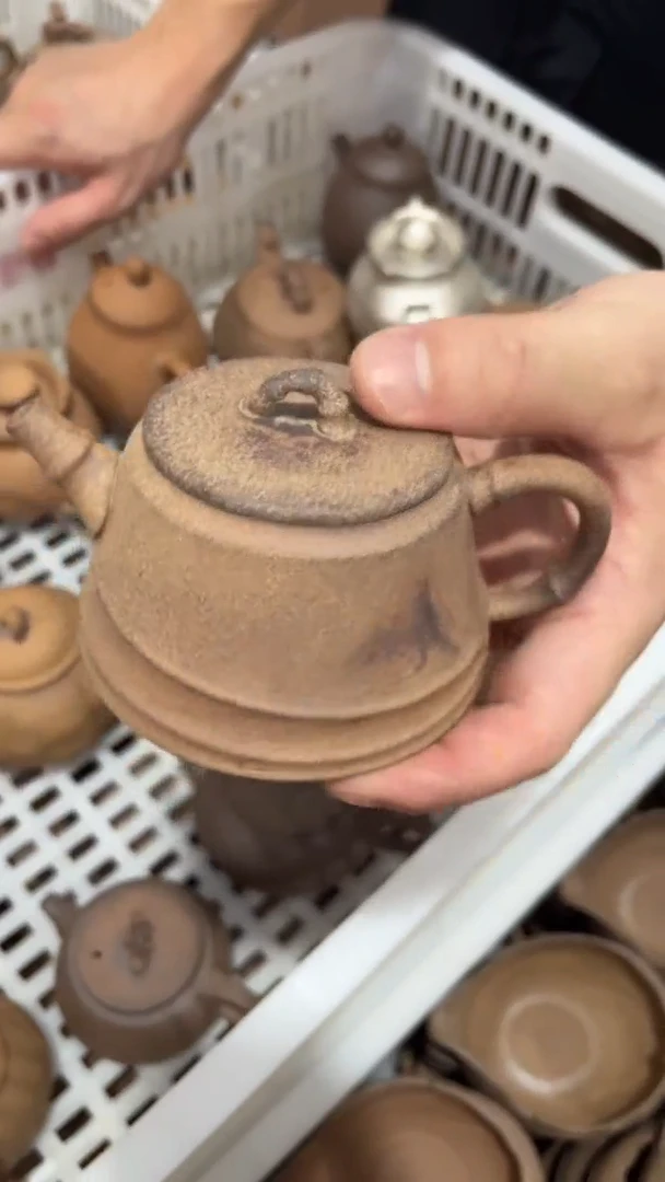 【瑕壶 不退不换】风竹石瓢壶【定制品】【不支持七天无理由】