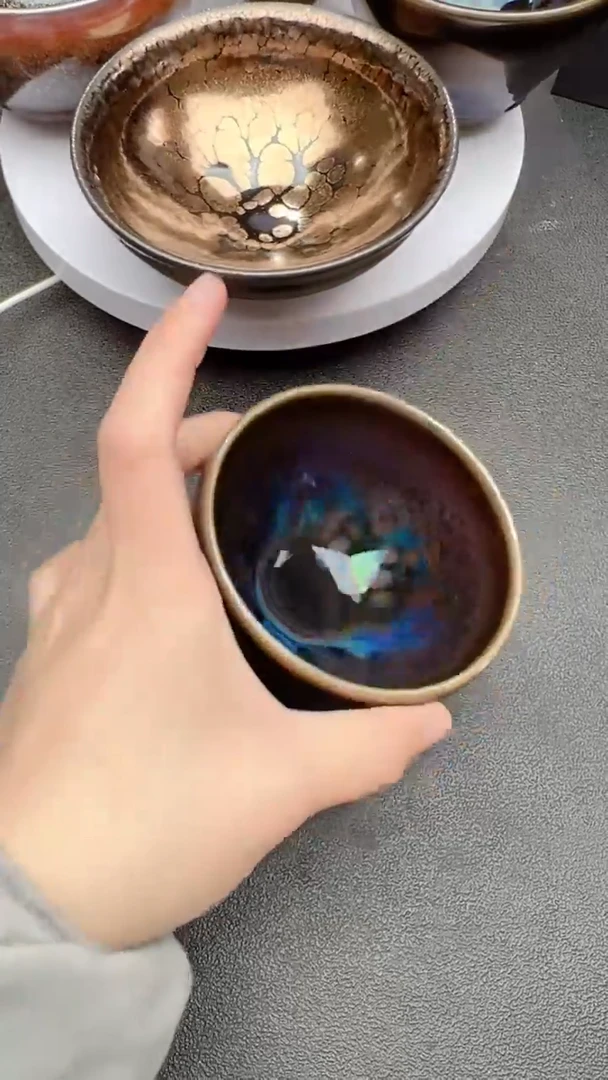 【闪购商品】茶盏522微瑕建盏建盏