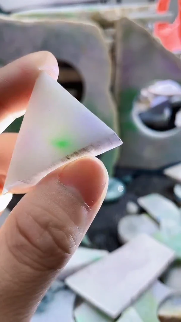 裸石翡翠天然A货翡翠板料