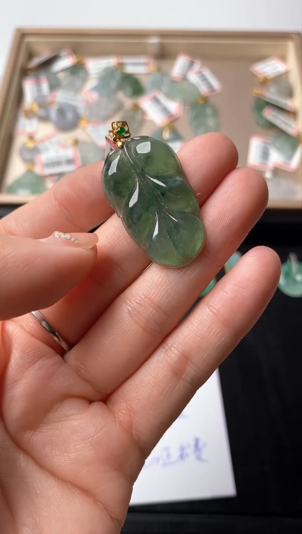 颈饰未镶嵌翡翠480