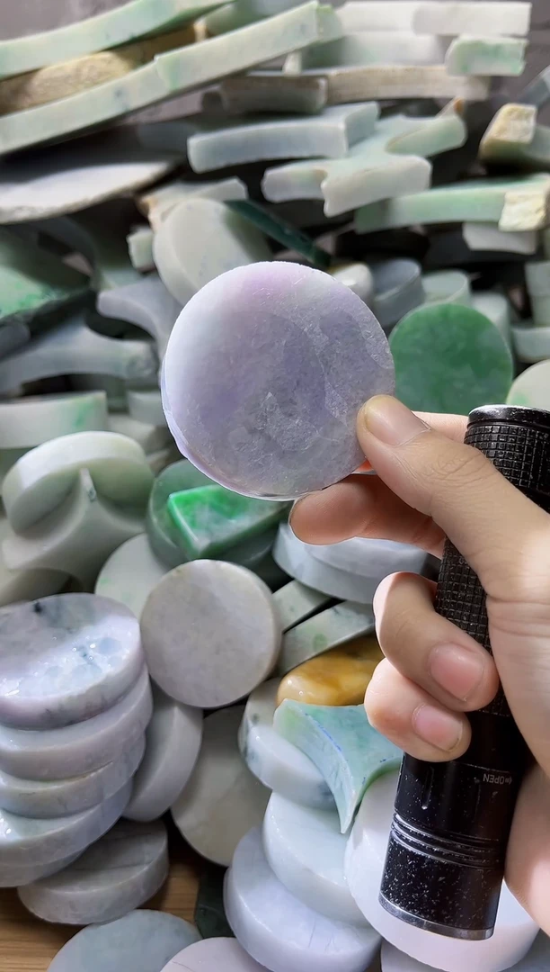 裸石翡翠翡翠a货正品玉石陈295