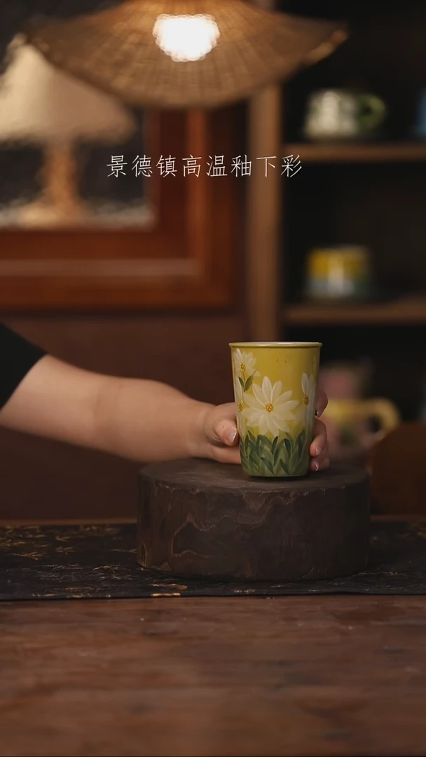 陶瓷景德镇高温釉下手绘陶瓷143