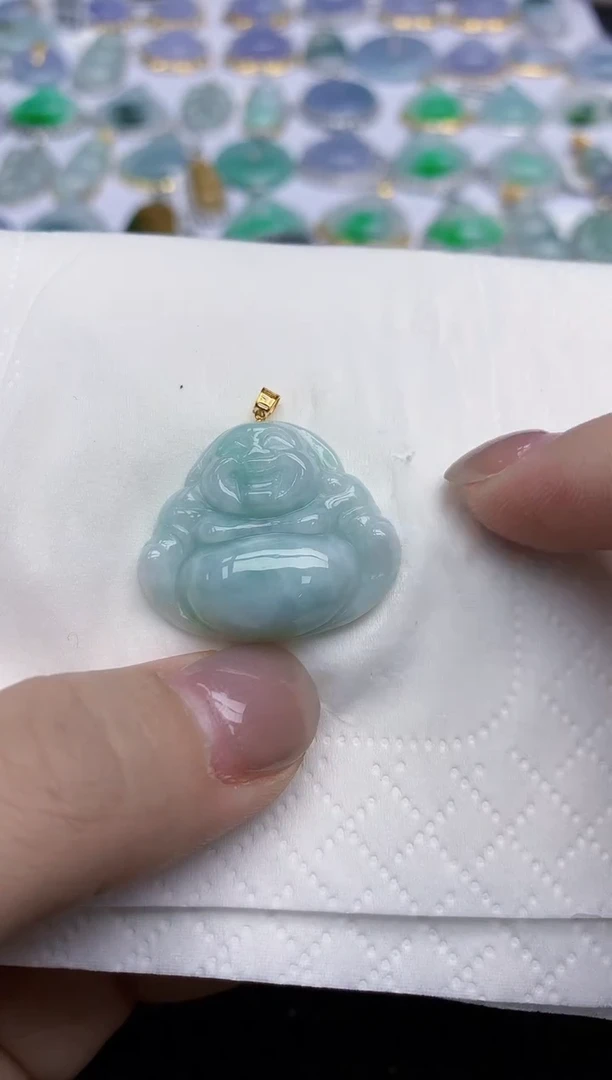 【闪购商品】翡翠颈饰未镶嵌天然翡翠A货