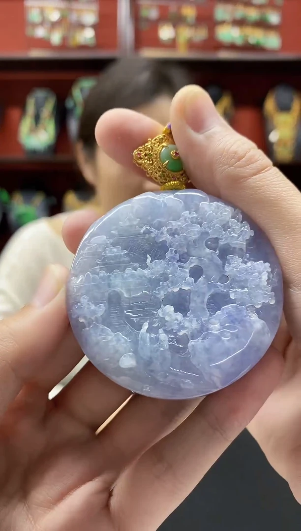 颈饰未镶嵌翡翠翡翠吊坠