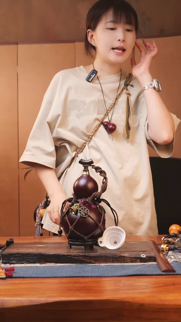 796号精品大漆葫芦防腐防渗装水茶酒