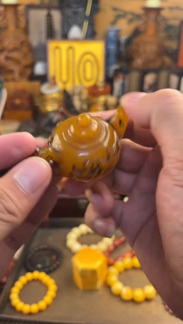 滴血莲花菩提把件三三甄选