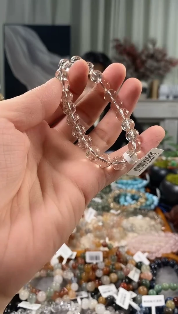 未镶嵌手链水晶银发