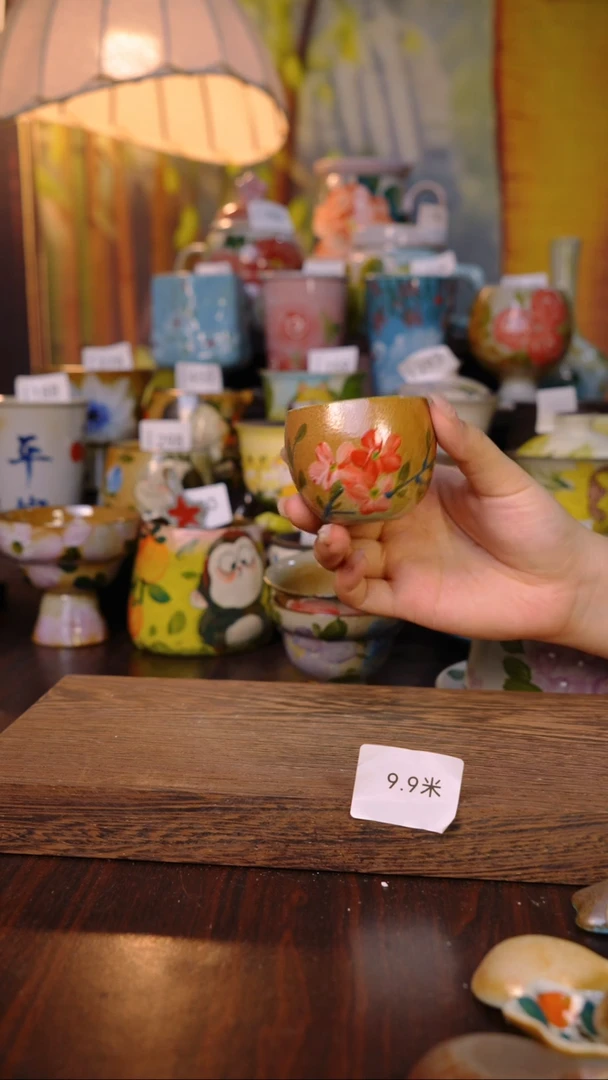 摆件泥垚手作 景德镇手工手绘器物