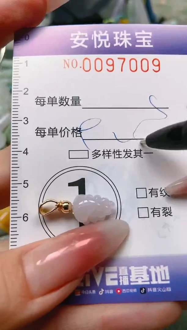 【闪购商品】翡翠颈饰未镶嵌闪购0097009