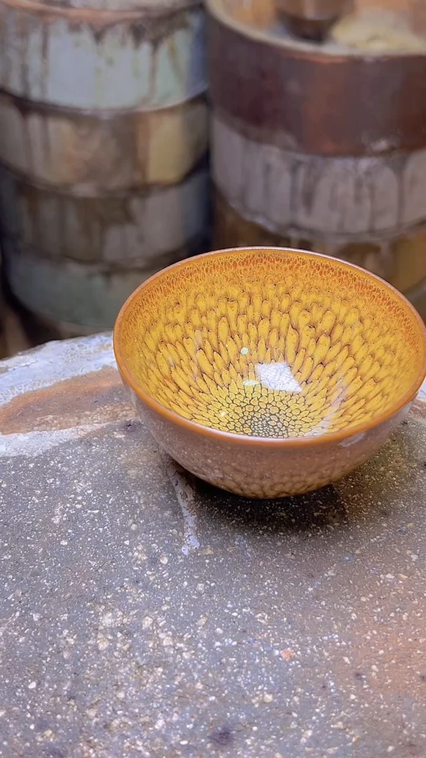 茶盏82鹧鸪斑建盏主人杯