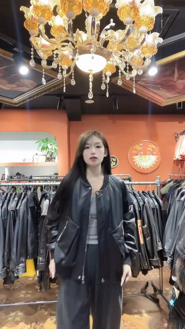 真皮皮衣福利皮衣