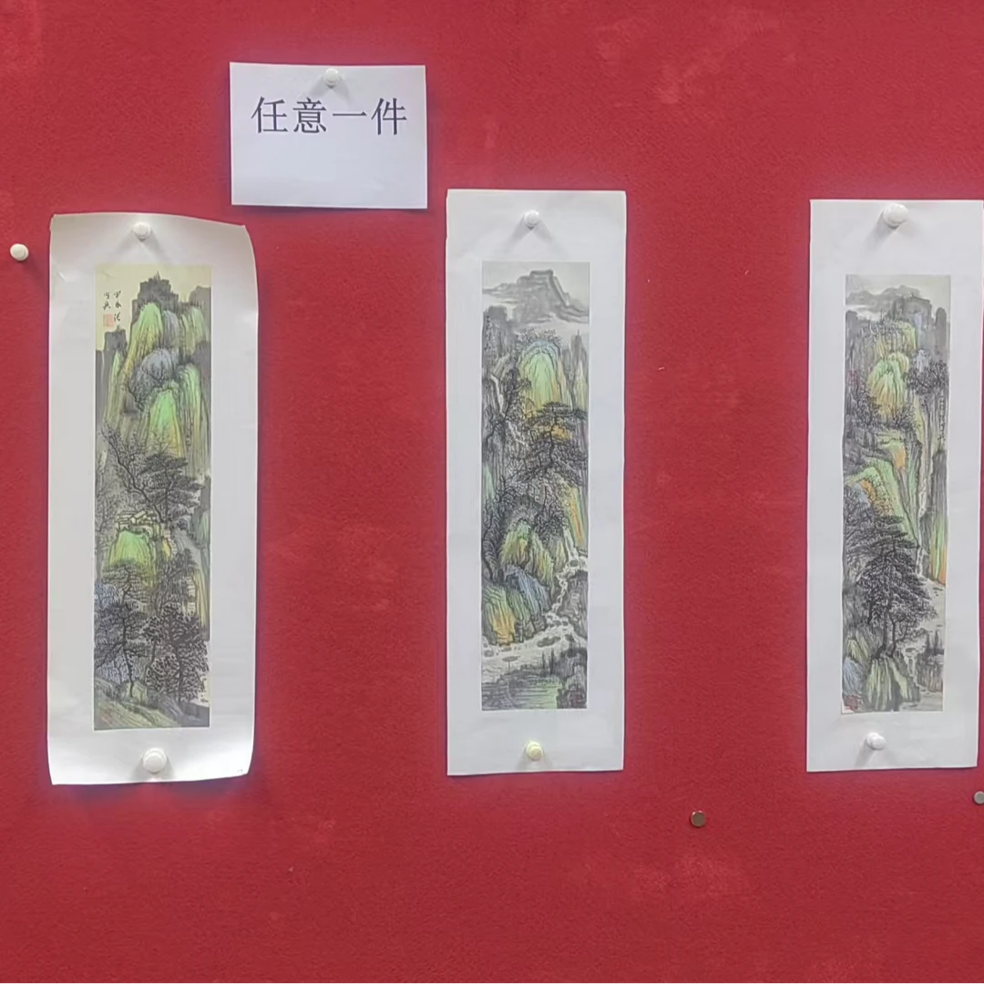 张照兵老师-1平尺国画一尺条