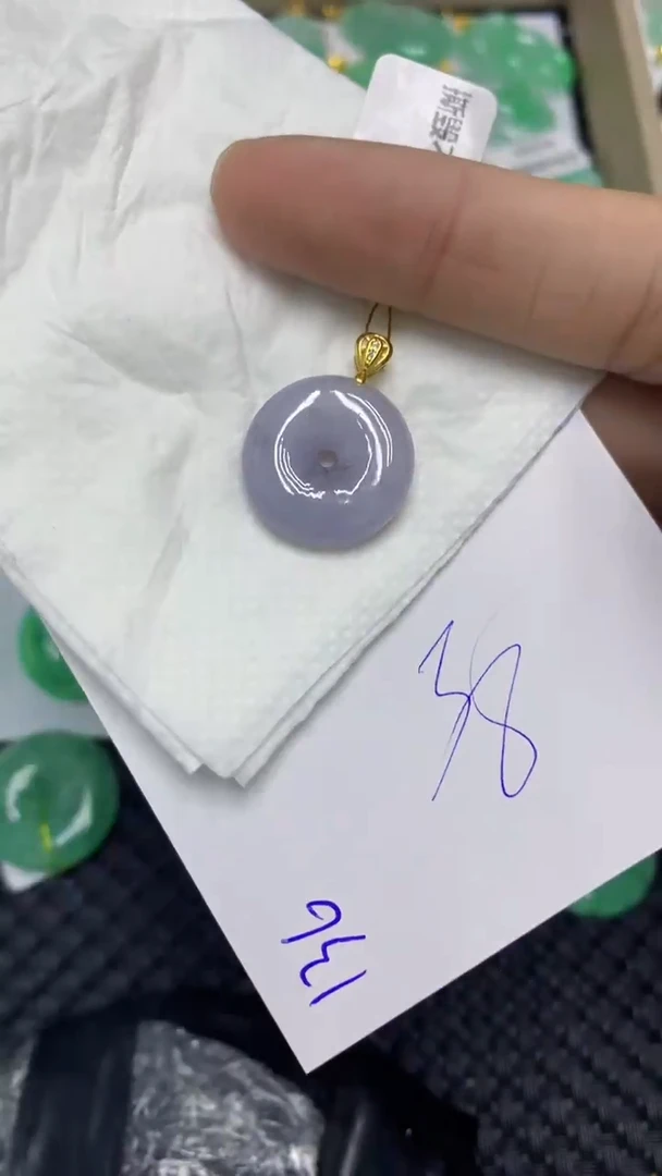 颈饰未镶嵌翡翠缅甸A货翡翠