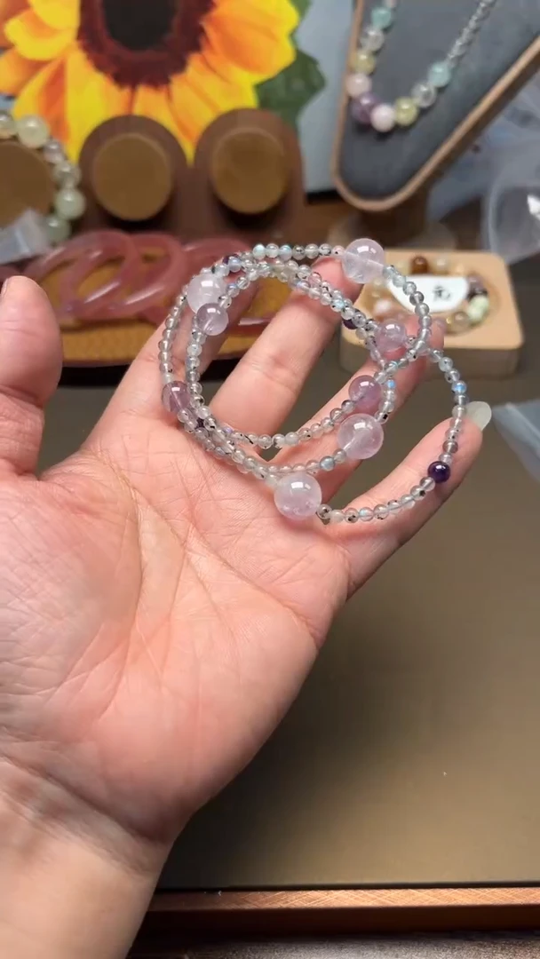 未镶嵌手链水晶1