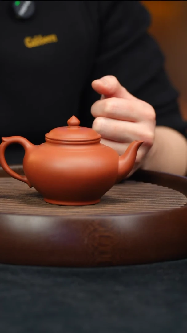 【闪购商品】紫砂茶壶朱泥 笑樱壶 CK