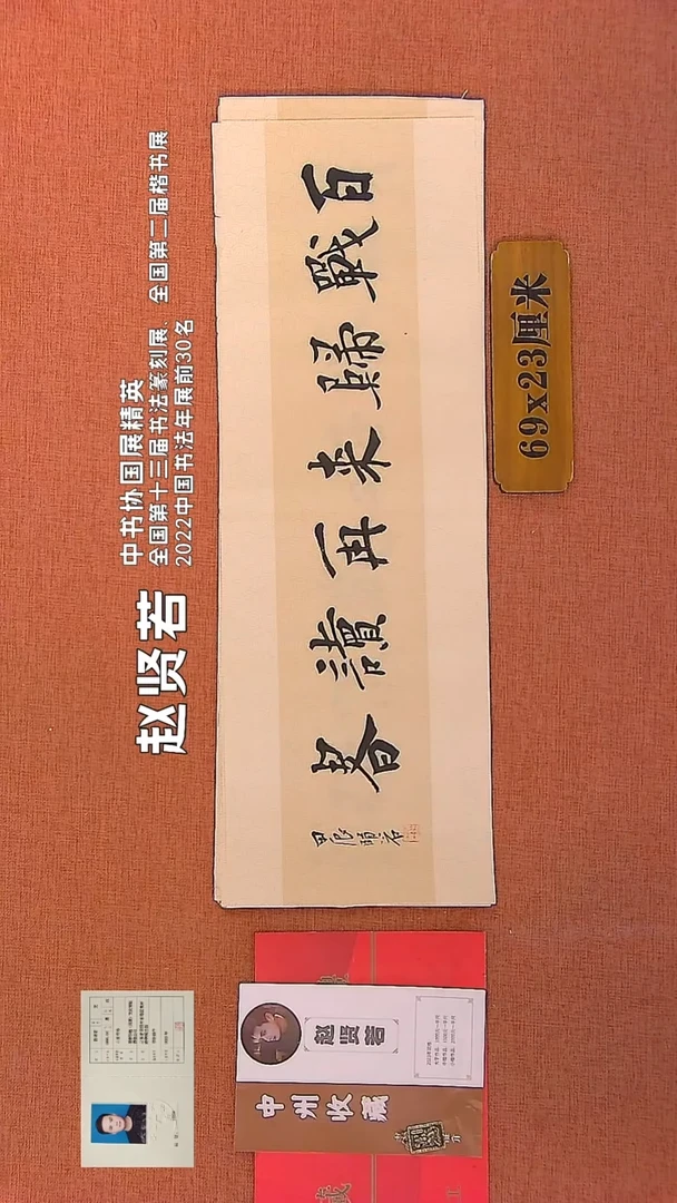 【闪购商品】书法230    赵贤若老师书法作品