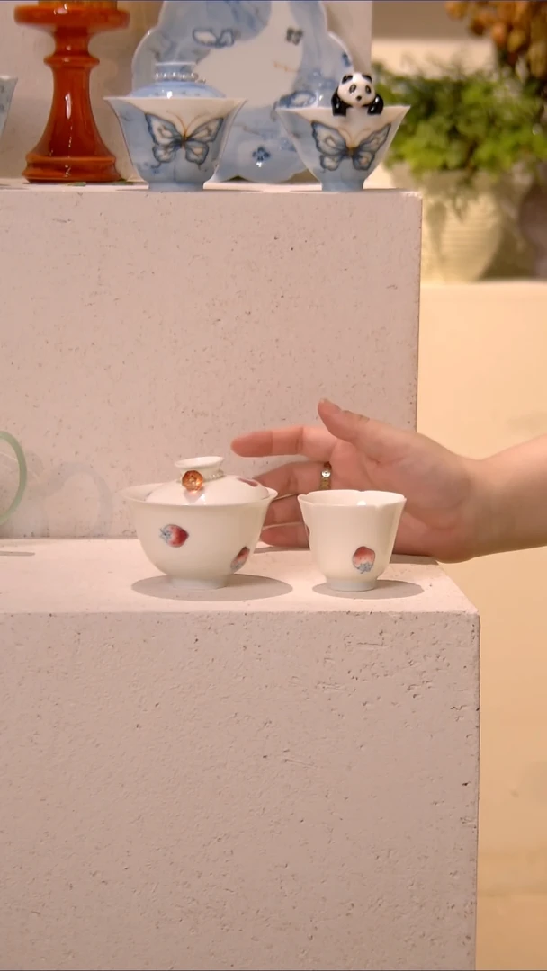 盖碗+茶杯 哈哈哈哈哈