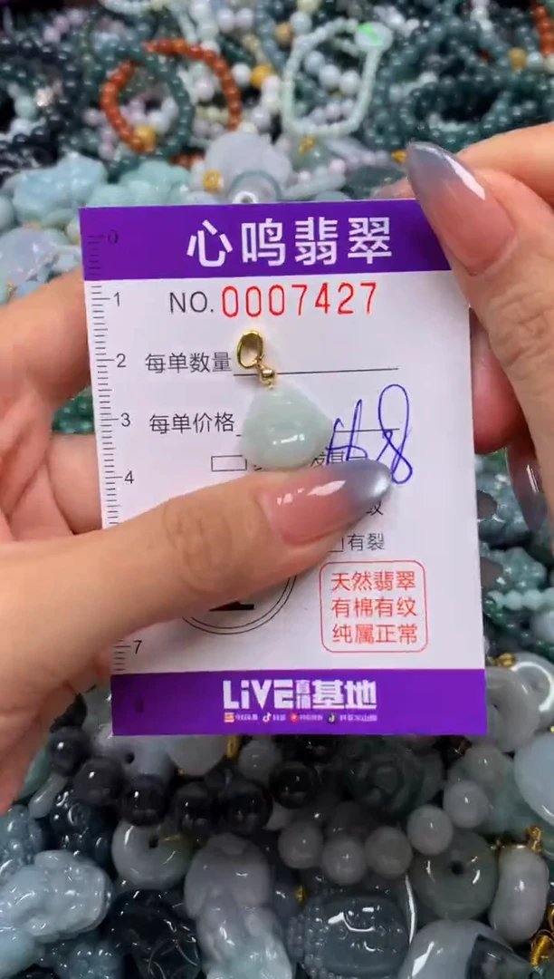 颈饰未镶嵌翡翠闪购007427