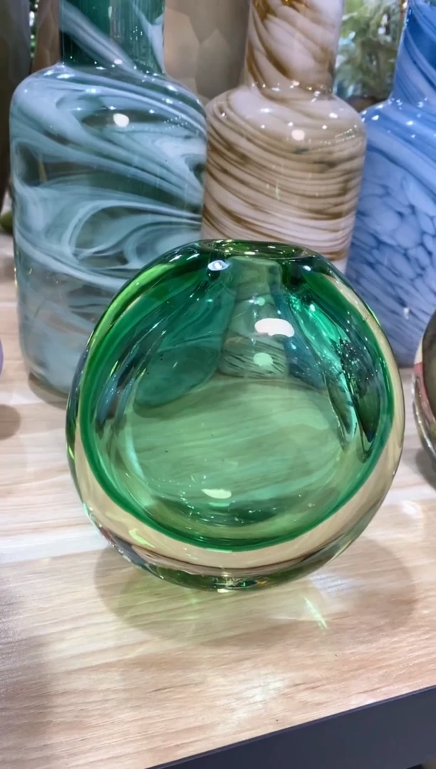 【闪购商品】琉璃慕忆家花瓶微瑕