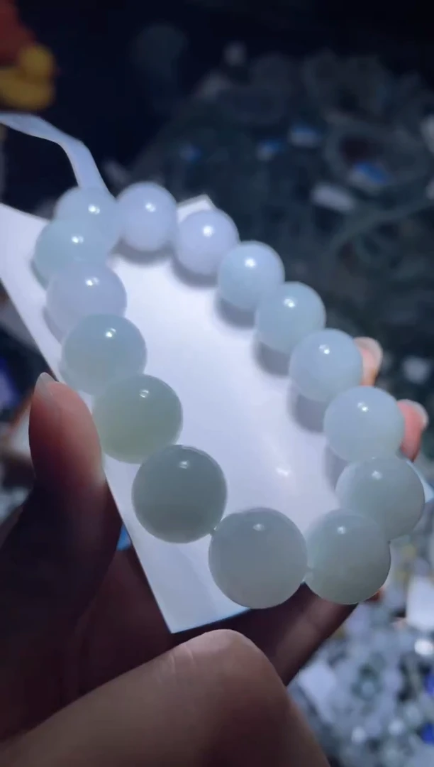 未镶嵌定制翡翠天然缅甸A货翡翠手串99