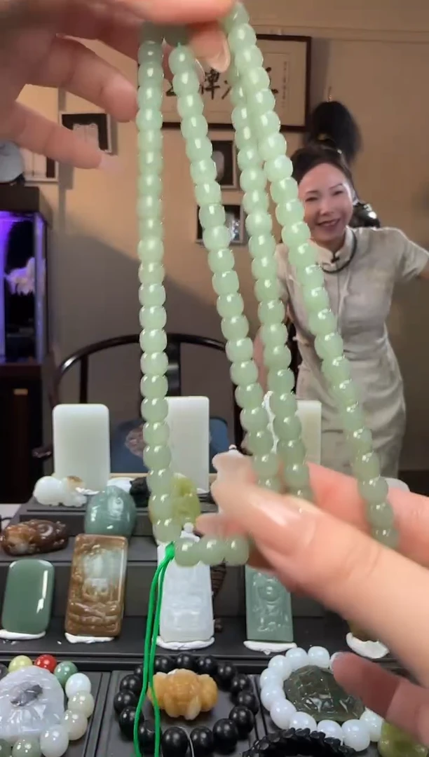 【闪购商品】和田玉长链未镶嵌且末蓝老型