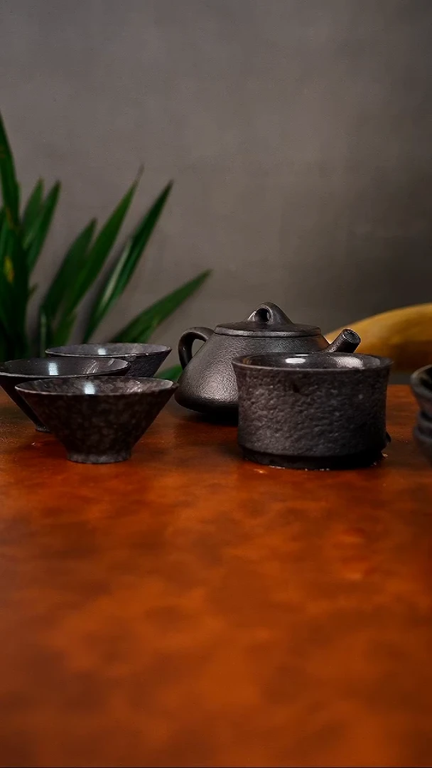 湘***爷冰碛岩石头茶壶