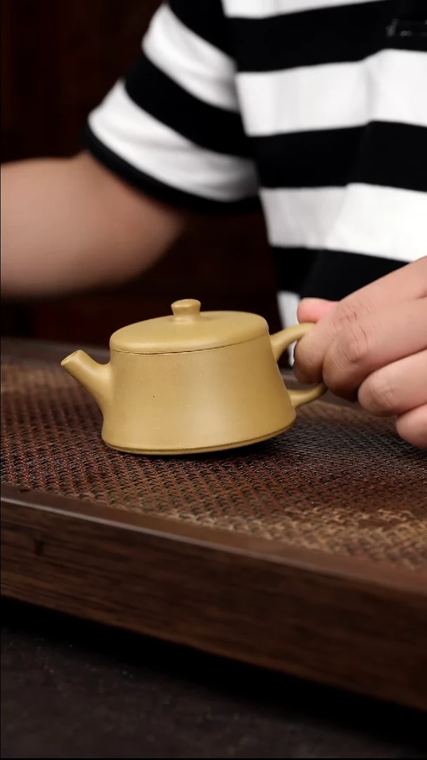 茶壶紫砂黄金段云柱