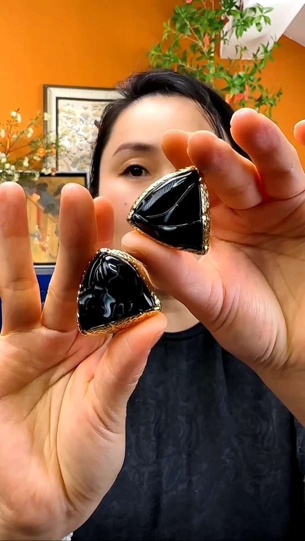 纯铜925银无耳钉