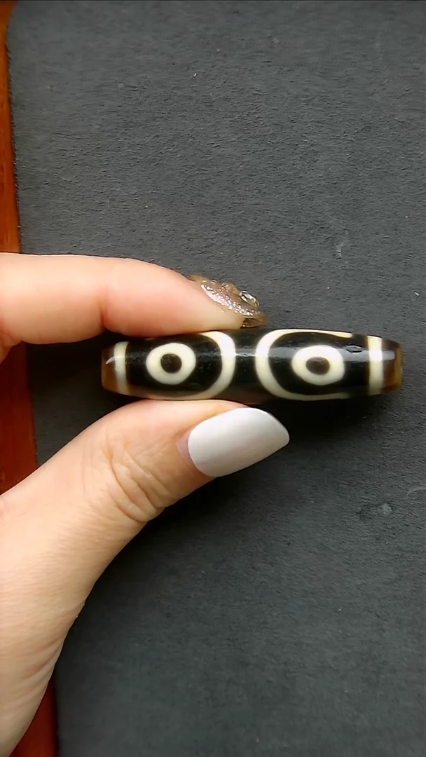 【闪购商品】玛瑙/玉髓珠宝半成品未镶嵌建成超顶三眼12*50