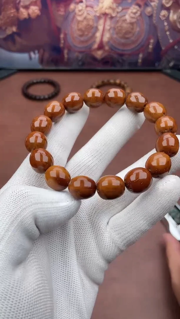 手串紫金鼠1号枣珠
