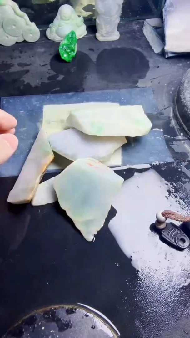 未镶嵌挂件翡翠天然翡翠081