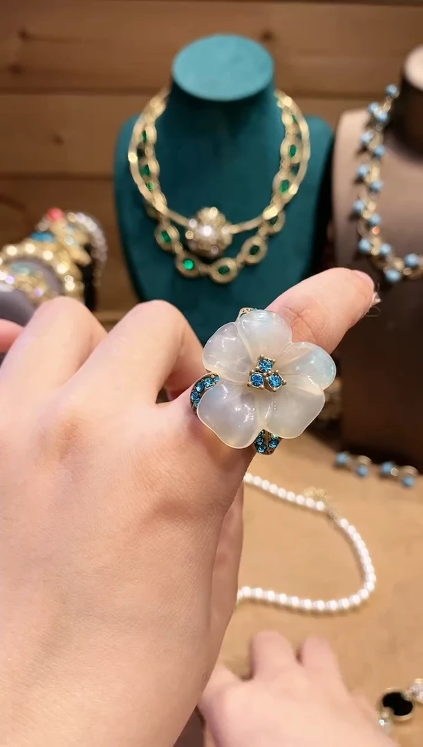 铜合金925银无时尚经典中古首饰