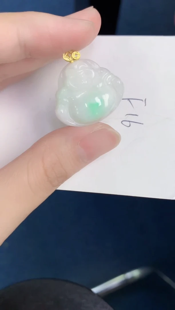 颈饰未镶嵌翡翠天然翡翠缅甸A货