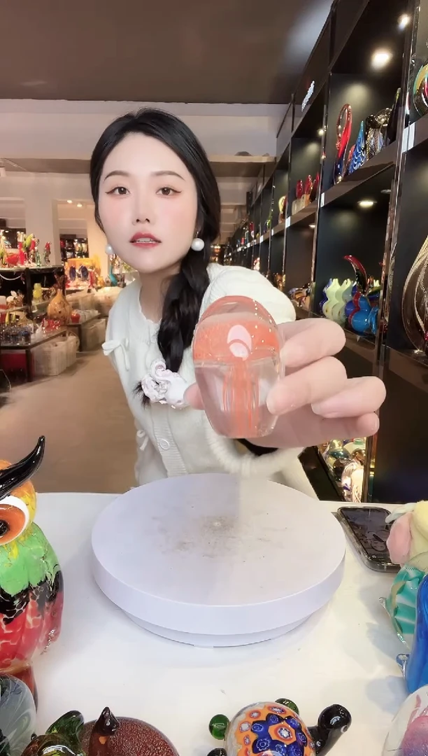 【闪购商品】茶盏琉璃摆件家居摆件
