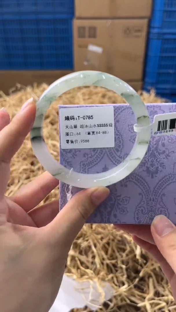 未镶嵌手镯石英质玉T-0785