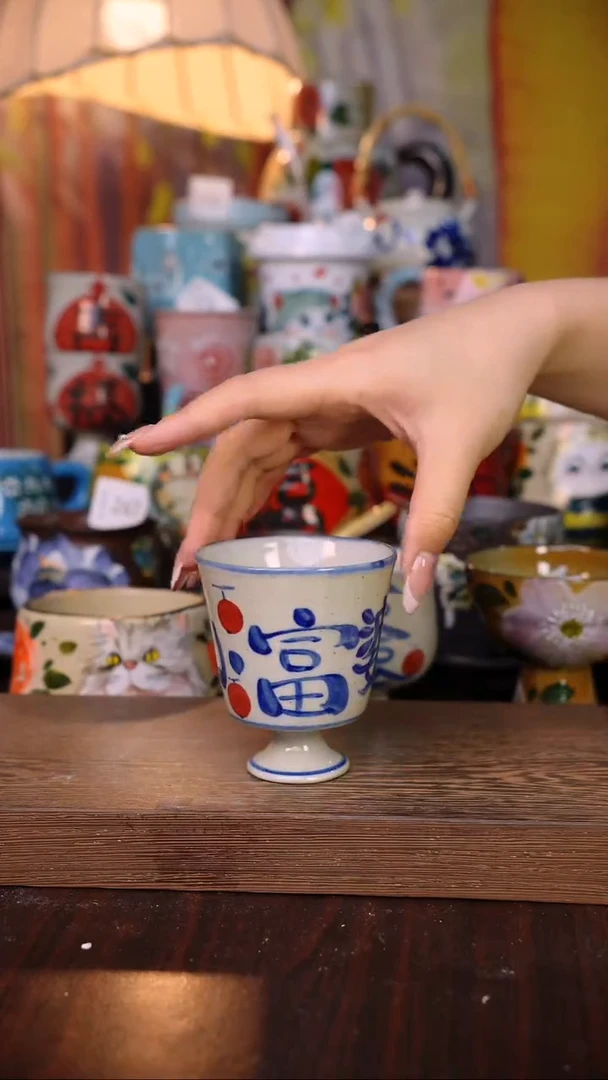摆件陶泥垚手作 景德镇手工手绘陶瓷器物