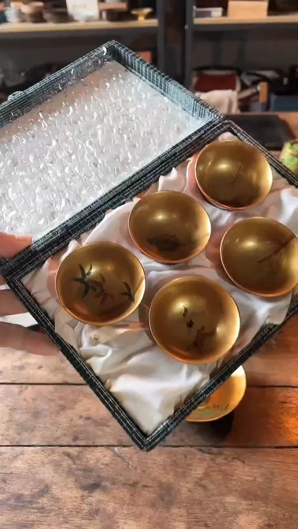 用****432.金箔一口杯五个