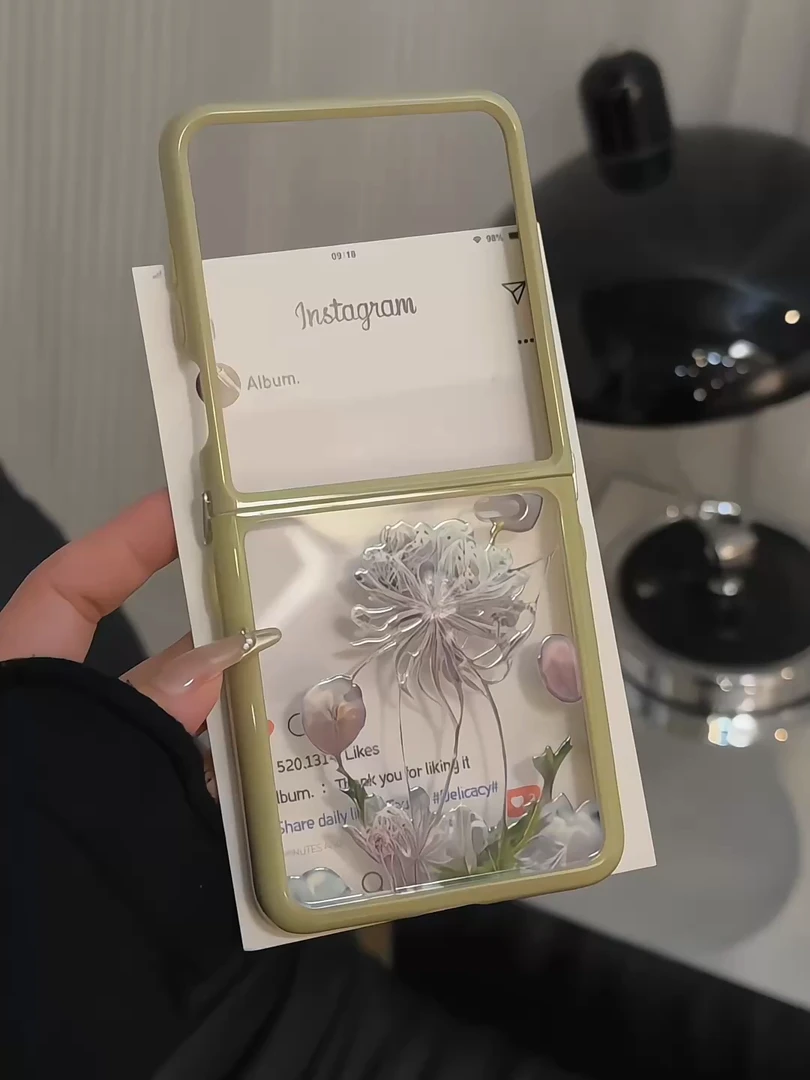 【荣耀magicvflip系列】折叠奶油适用荣耀magicv彼岸花手机壳女防摔