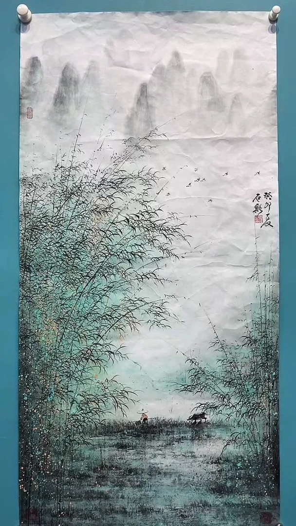 国画国画画都展厅国画作品B26