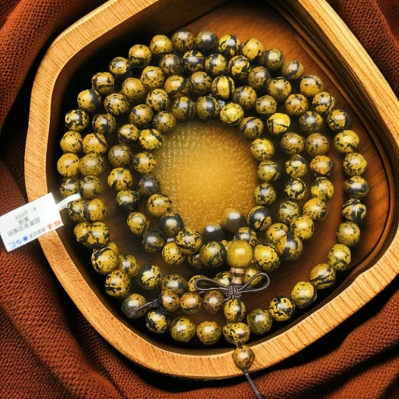 【二毛直播专享】A040 沉木108手链