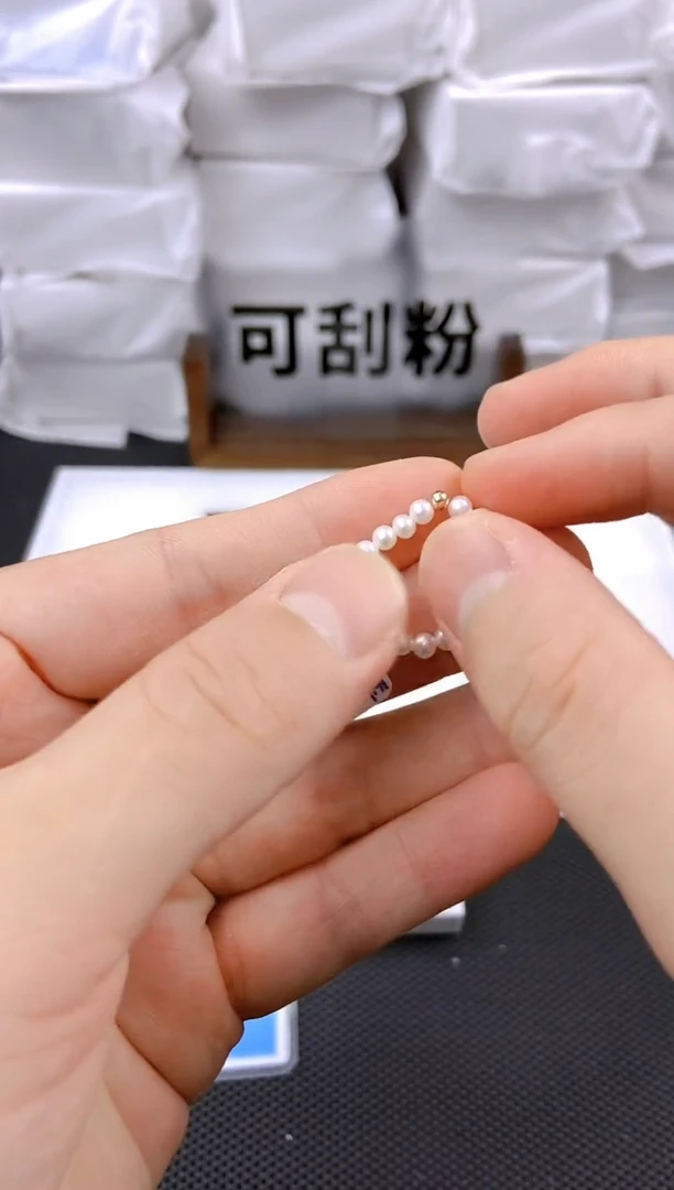 未镶嵌耳饰淡水珍珠jz1001
