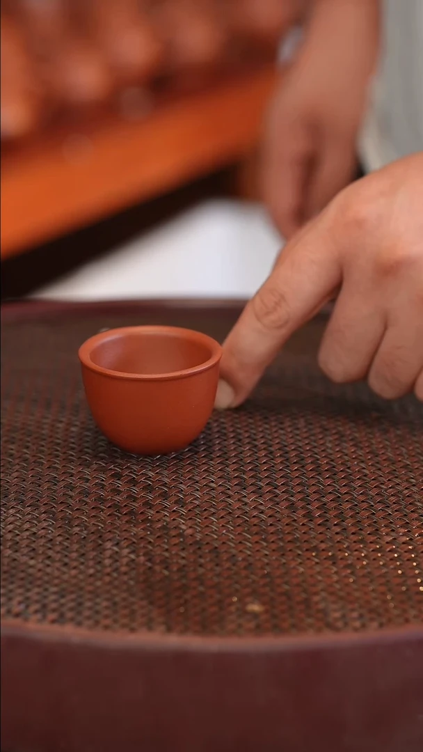 茶壶紫砂大红袍50cc生砂生料杯子