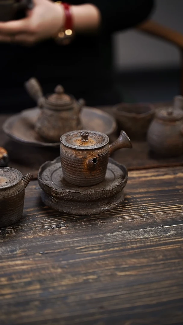 全手工制作 南蛮侧把壶